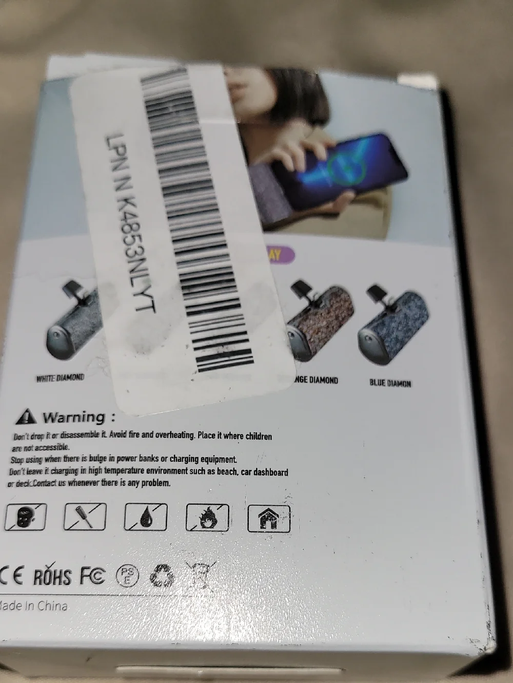 IOS Mini Shiny Power Charger